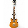 Used 2008 Gibson Les Paul Standard Double Cut Trans Amber Solid Body Electric Guitar Trans Amber