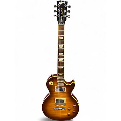 Used 2008 Gibson Les Paul Standard Iced Tea Solid Body Electric Guitar