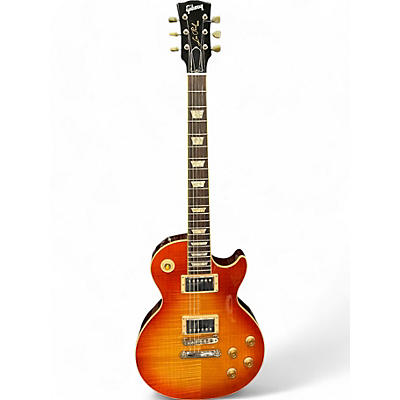 Gibson Used 2008 Gibson Les Paul Standard Premium Plus 1950S Neck Heritage Cherry Sunburst Solid Body Electric Guitar