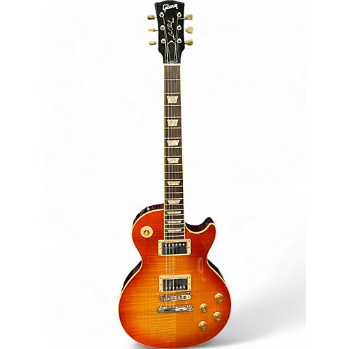 Gibson Used 2008 Gibson Les Paul Standard Premium Plus 1950S Neck Heritage Cherry Sunburst Solid Body Electric Guitar Heritage Cherry Sunburst