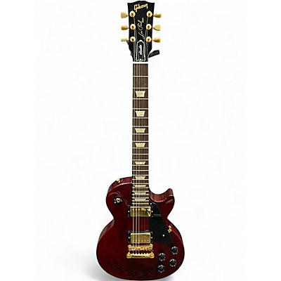 Used 2008 Gibson Les Paul Studio Wine Red Solid Body Electric Guitar
