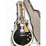 Used 2008 Gibson Les Paul Traditional Black Solid Body Electric Guitar Black