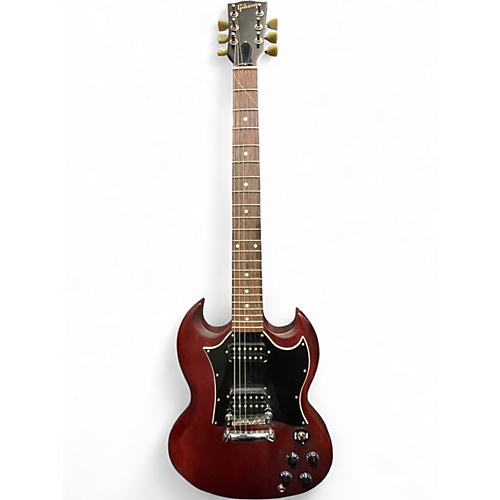 Used 2008 Gibson SG Special Worn Worn Cherry Solid Body Electric Guitar Worn Cherry