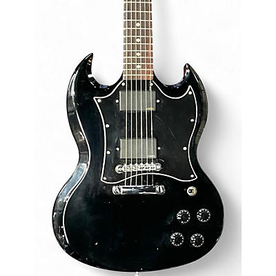 Used 2008 Gibson SG Standard Modified EMG's  Ebony Solid Body Electric Guitar