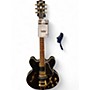 Used 2008 Gibson esdpebnh1 Black Hollow Body Electric Guitar Black