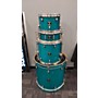 Used Gretsch Drums Used 2008 Gretsch Drums 4 piece Catalina Mod Azure Drum Kit Azure