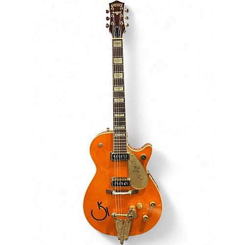 Used 2008 Gretsch Guitars 6130 Roundup Orange Solid Body Electric Guitar Orange