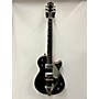 Used Gretsch Guitars Used 2008 Gretsch Guitars DUO JET 125TH ANNIVERSARY Black Solid Body Electric Guitar Black