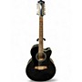 Used 2008 Ibanez AEL2012E Black 12 String Acoustic Electric Guitar Black