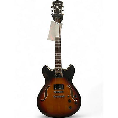 Used 2008 Ibanez AS73 2 Tone Sunburst Hollow Body Electric Guitar