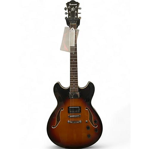 Used 2008 Ibanez AS73 2 Tone Sunburst Hollow Body Electric Guitar 2 Tone Sunburst