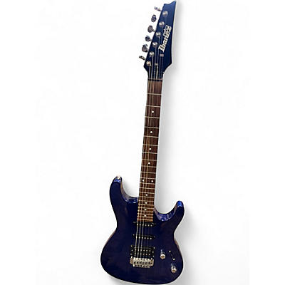 Used 2008 Ibanez N427 Blue Sapphire Solid Body Electric Guitar