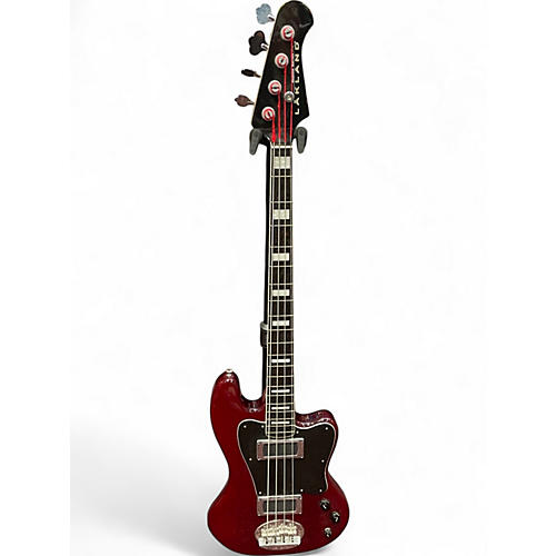 Used 2008 Lakland Skyline Decade Wine Red Electric Bass Guitar Wine Red