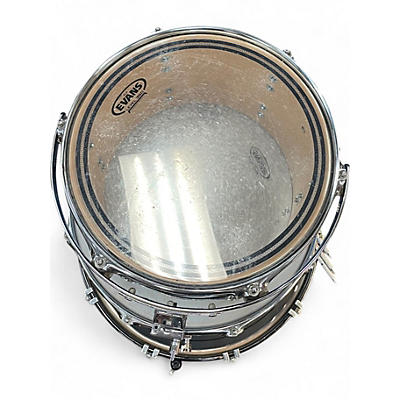Used 2008 Ludwig 3 Piece Classic Maple BLUE SPARKLE WRAP Drum Kit