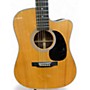 Used 2008 Martin DC28E Natural Acoustic Electric Guitar Natural