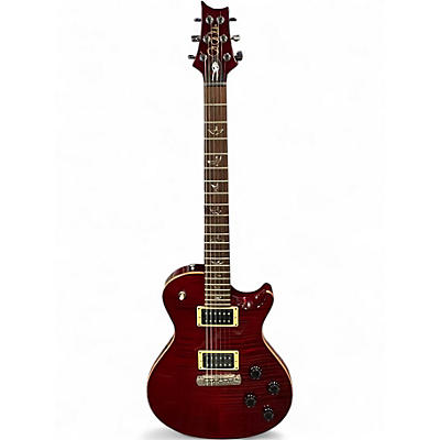 Used 2008 PRS 245 10 TOP Trans Red Solid Body Electric Guitar