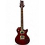 Used 2008 PRS 245 10 TOP Trans Red Solid Body Electric Guitar Trans Red