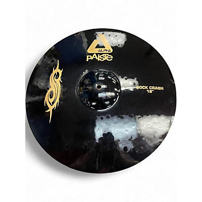 Used 2008 Paiste 18in Alpha Rock Crash Cymbal