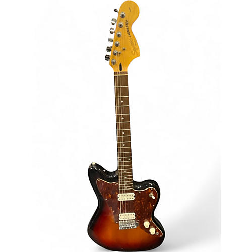 Squier Used 2008 Squier JAGMASTER 2 Color Sunburst Solid Body Electric Guitar 2 Color Sunburst