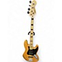 Used 2008 Squier Vintage Modified 70S Jazz Bass Natural Electric Bass Guitar Natural