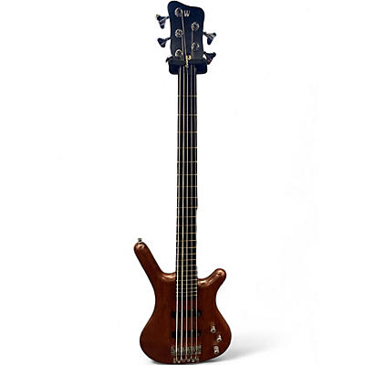 Used 2008 Warwick CORVETTE STANDARD 5 STRING Natural Electric Bass Guitar