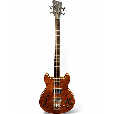 Used 2008 Warwick STAR BASS II Natural Satin Electric Bass Guitar