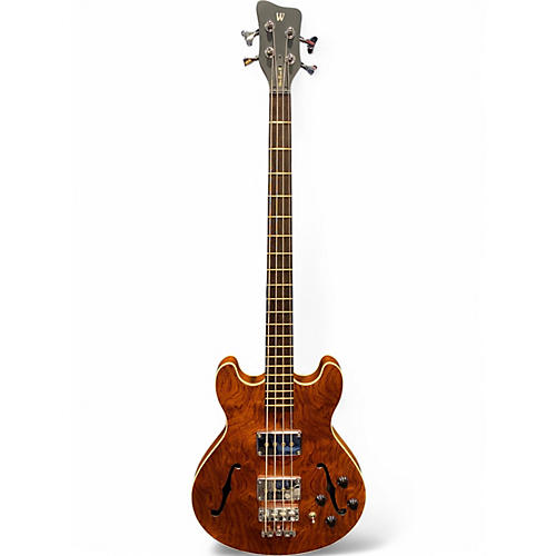 Used 2008 Warwick STAR BASS II Natural Satin Electric Bass Guitar Natural Satin