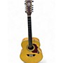 Used 2008 Washburn J28S/12DL Natural 12 String Acoustic Guitar Natural