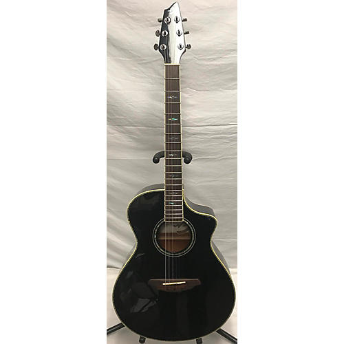 Breedlove Used 2009 Breedlove C25/SME Black Magic Black Pearl Acoustic Electric Guitar Black Pearl