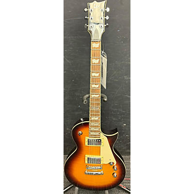 ESP Used 2009 ESP LTD EC401VF Tobacco Sunburst Solid Body Electric Guitar