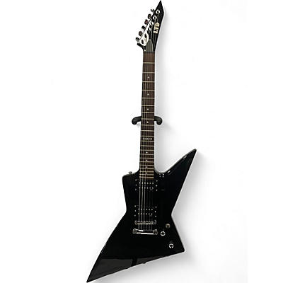 Used 2009 ESP LTD EX50 Black Solid Body Electric Guitar