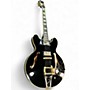 Used 2009 Epiphone ES355 Black Hollow Body Electric Guitar Black