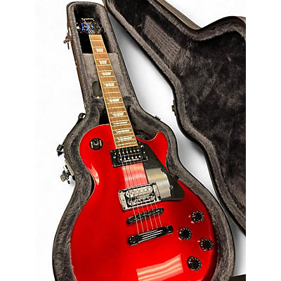 Used 2009 Epiphone Les Paul Modern  Candy Apple Red Metallic Solid Body Electric Guitar