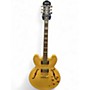 Used 2009 Epiphone Sheraton II Natural Hollow Body Electric Guitar Natural