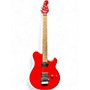 Used 2009 Ernie Ball Music Man Axis Red Solid Body Electric Guitar Red
