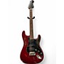 Used 2009 Fender American Select Stratocaster Trans Crimson Red Solid Body Electric Guitar Trans Crimson Red