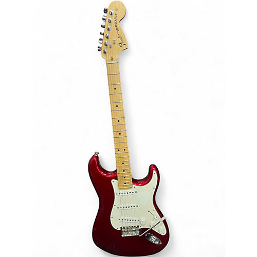 Used 2009 Fender American Special Stratocaster red Solid Body Electric Guitar red