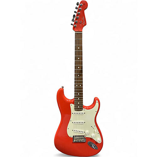 Used 2009 Fender American Standard Special Edition Stratocaster Fiesta Red Solid Body Electric Guitar Fiesta Red
