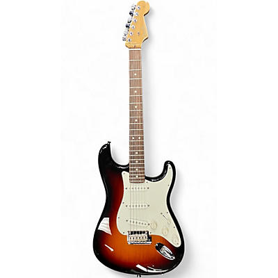 Fender Used 2009 Fender American Standard Stratocaster 3 Color Sunburst Solid Body Electric Guitar