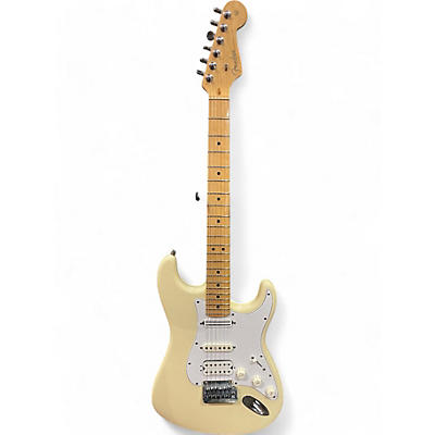 Fender Used 2009 Fender American Standard Stratocaster Olympic White Solid Body Electric Guitar