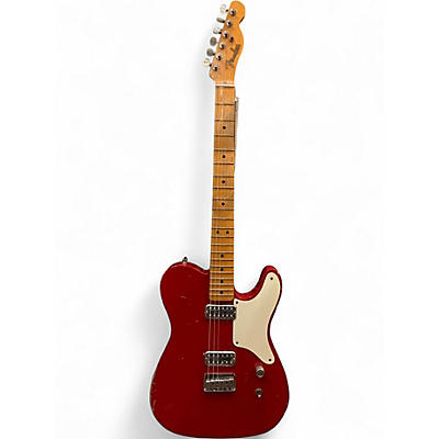 Used 2009 Fender La Cabronita Especial Telecaster Relic Candy Apple Red Solid Body Electric Guitar