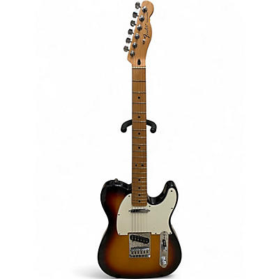 Used 2009 Fender Standard Telecaster 3 Tone Sunburst Solid Body Electric Guitar