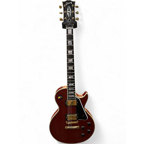 Used 2009 Gibson 1957 Reissue Les Paul Custom Faded Cherry Faded Cherry Solid Body Electric Guitar Faded Cherry