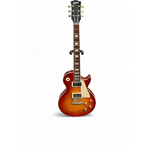 Used 2009 Gibson 50th Anniversary 1959 Reissue Les Paul Ruby Solid Body Electric Guitar Ruby