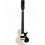 Used 2009 Gibson Les Paul Melody Maker WASHED WHITE Solid Body Electric Guitar WASHED WHITE