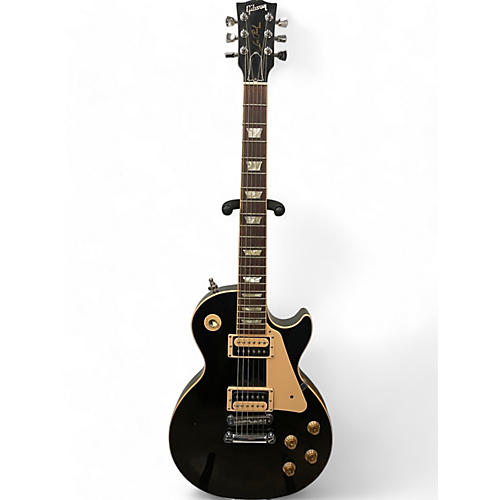 Gibson Used 2009 Gibson Les Paul Traditional Pro Black Solid Body Electric Guitar Black