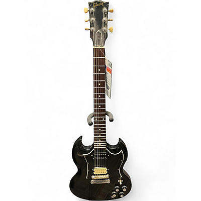 Used 2009 Gibson SG Black Solid Body Electric Guitar