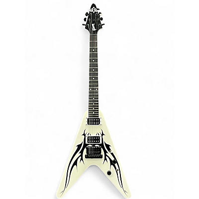 Used 2009 Gibson Tribal V Ltd Run  White Solid Body Electric Guitar