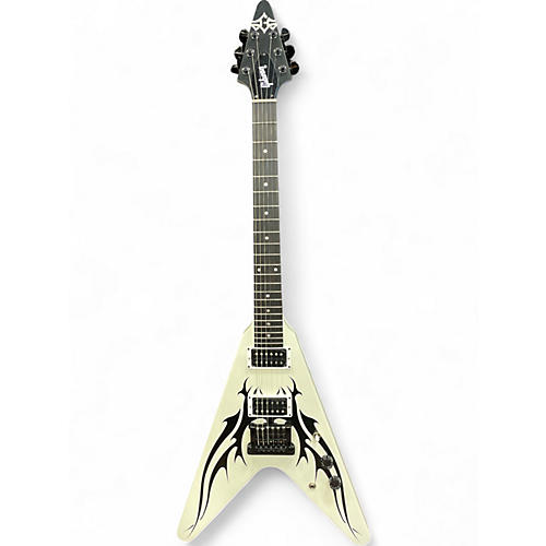 Used 2009 Gibson Trival V satin white Solid Body Electric Guitar satin white