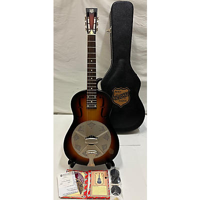 National Used 2009 National Triolian Wood Body Proto 2 Sunburst Resonator Guitar